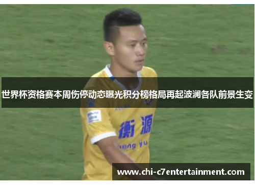 世界杯资格赛本周伤停动态曝光积分榜格局再起波澜各队前景生变